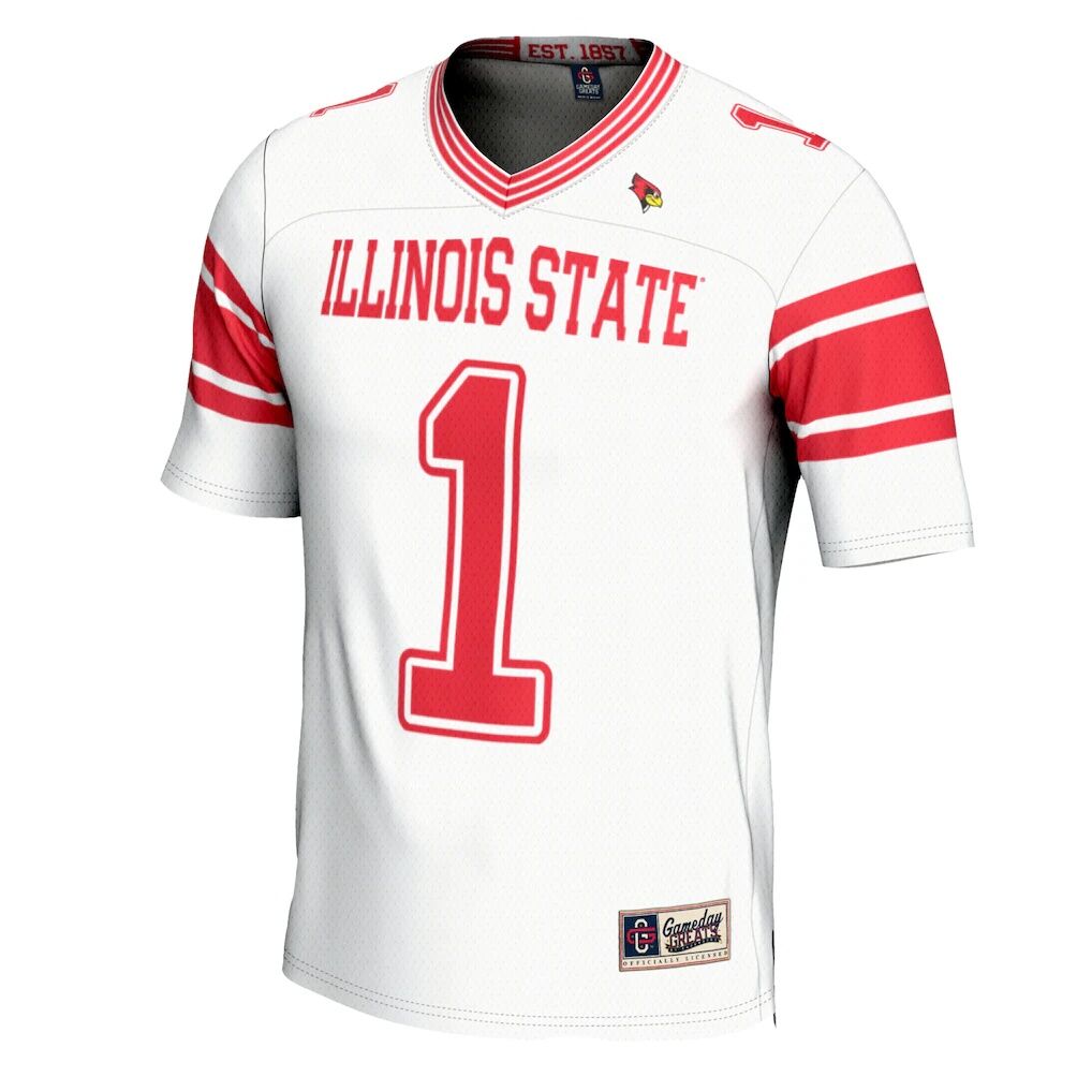 #1 Illinois State Redbirds GameDay Greats Youth Football Jersey