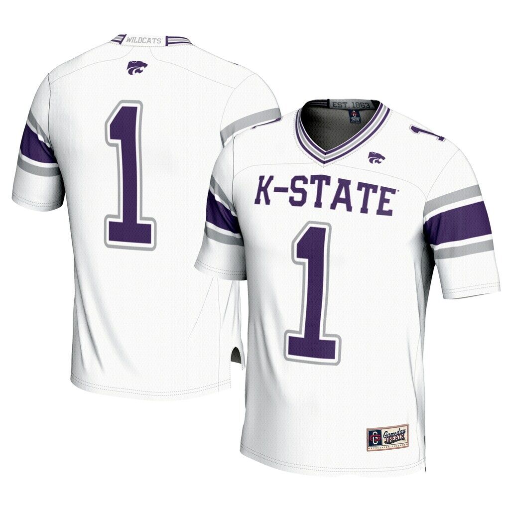 #1 Kansas State Wildcats GameDay Greats Youth Football Jersey