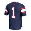 #1 Dayton Flyers GameDay Greats Football Jersey - Navy - Detail View