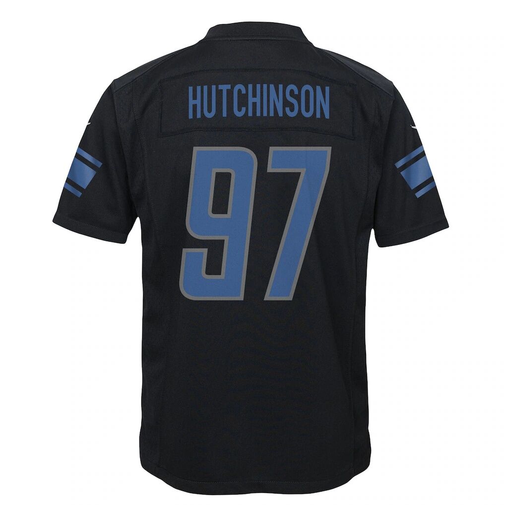 Aidan Hutchinson Detroit Lions Nike Youth Game Jersey