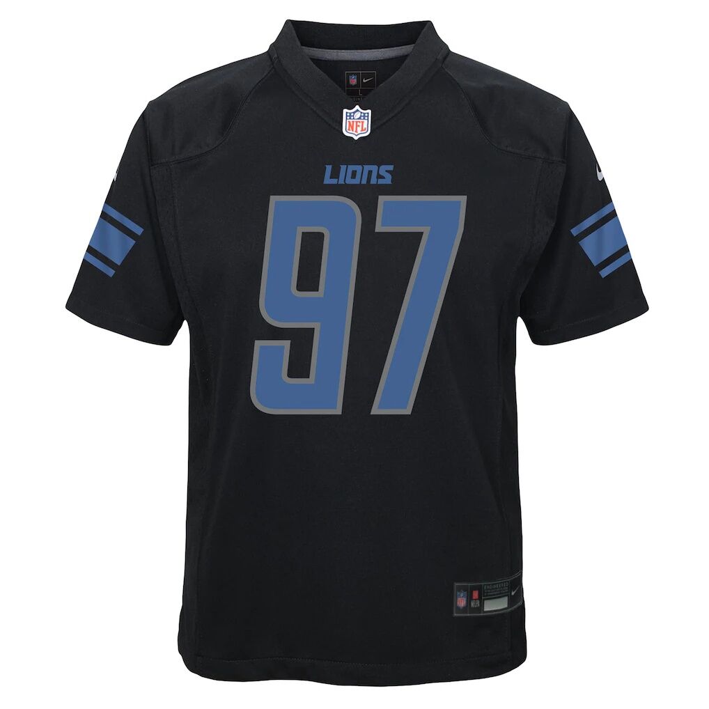 Aidan Hutchinson Detroit Lions Nike Youth Game Jersey