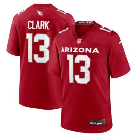 Kei'Trel Clark Arizona Cardinals Nike Game Jersey - - Front View