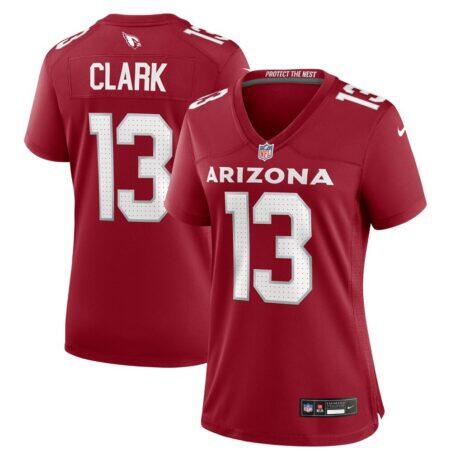 Kei'Trel Clark Arizona Cardinals Nike Women's Game Jersey - - Front View
