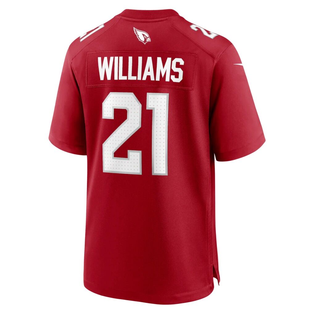Garrett Williams Arizona Cardinals Nike  Game Jersey -  Cardinal
