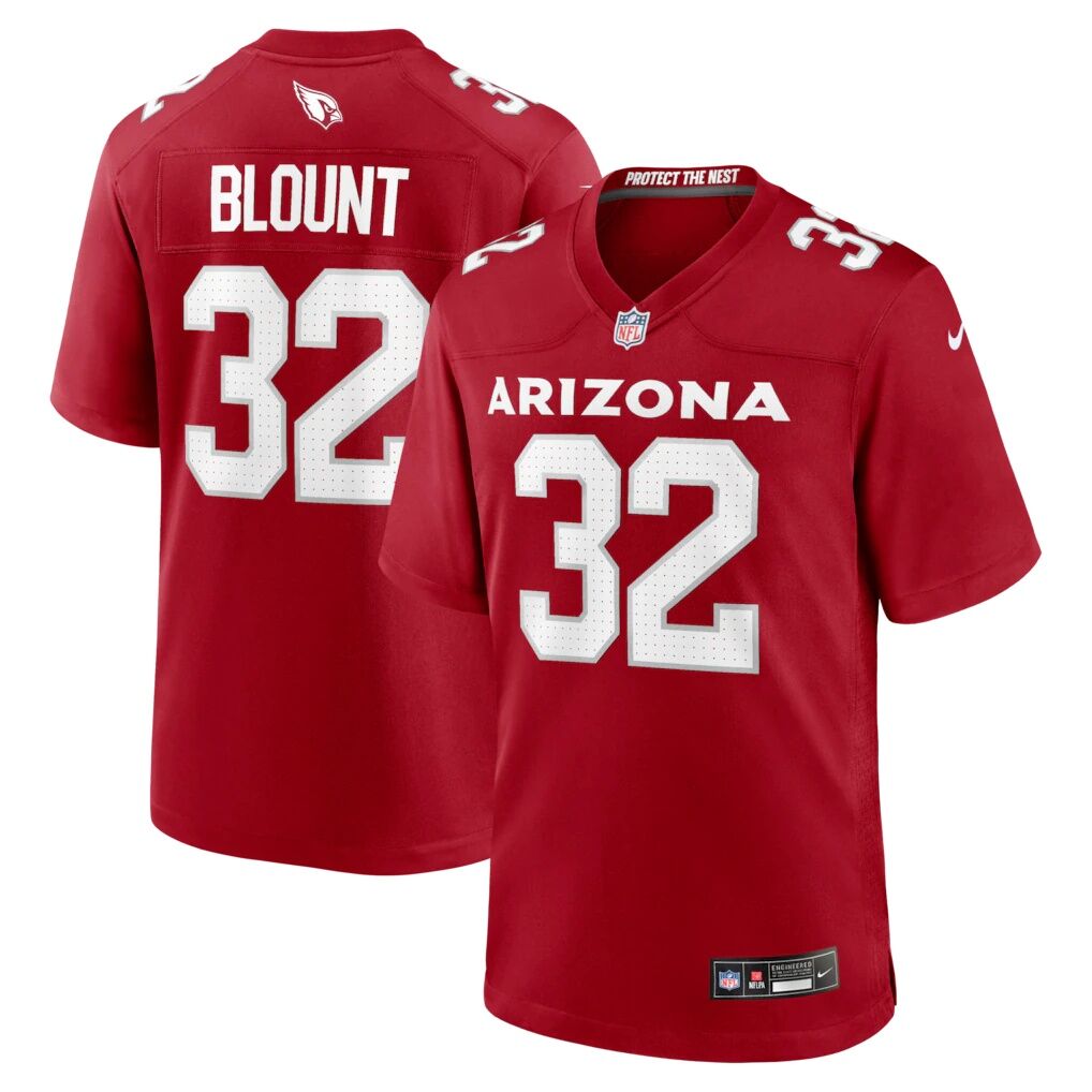 Joey Blount Arizona Cardinals Nike  Game Jersey -  Cardinal