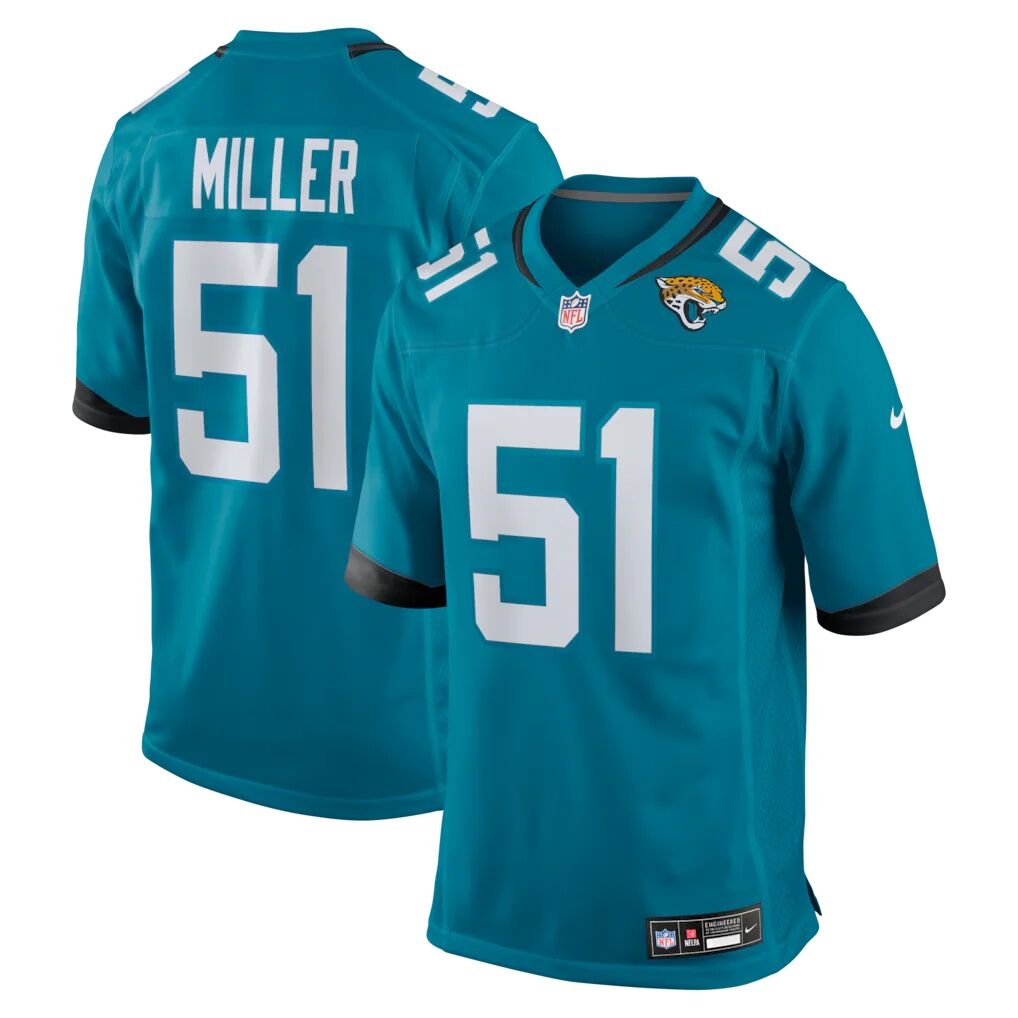 Ventrell Miller Jacksonville Jaguars Nike  Game Jersey