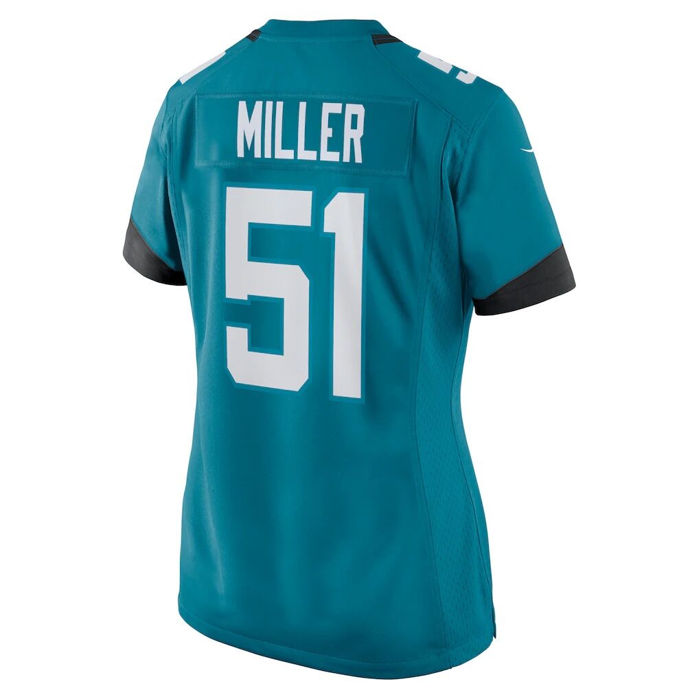 Ventrell Miller Jacksonville Jaguars Nike Women's  Game Jersey