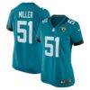 Ventrell Miller Jacksonville Jaguars Nike Women's Game Jersey - Teal - Front View