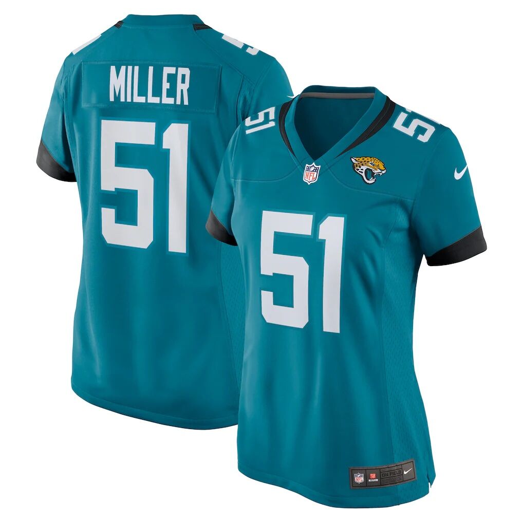 Ventrell Miller Jacksonville Jaguars Nike Women's  Game Jersey