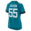 Dequan Jackson Jacksonville Jaguars Nike Women's Game Jersey - Teal - Detail View