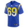 Kevin Dotson Los Angeles Rams Nike Game Jersey - - Side View