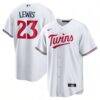 Royce Lewis Minnesota Twins Nike Replica Player Jersey - White - Front View