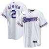 Marcus Semien Texas Rangers Nike Youth Home Replica Player Jersey - White - Front View