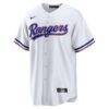 Marcus Semien Texas Rangers Nike Youth Home Replica Player Jersey - White - Side View