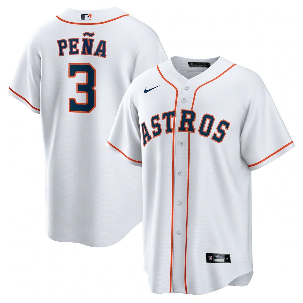 Jeremy Peña Houston Astros Nike Home Replica Jersey