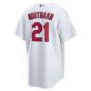 Lars Nootbaar St. Louis Cardinals Nike Home Replica Jersey - White - Detail View