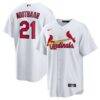 Lars Nootbaar St. Louis Cardinals Nike Home Replica Jersey - White - Front View