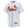 Lars Nootbaar St. Louis Cardinals Nike Home Replica Jersey - White - Side View