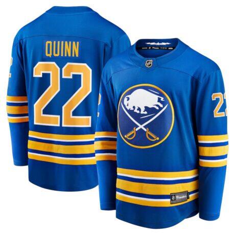 Jack Quinn Buffalo Sabres Fanatics Home Breakaway Jersey - - Front View
