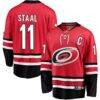 Jordan Staal Carolina Hurricanes Fashion7 Alternate Breakaway Jersey - Red - Front View
