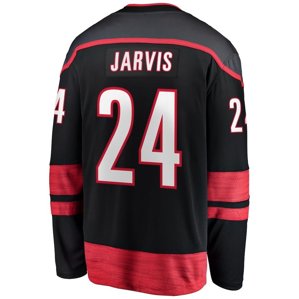 Seth Jarvis Carolina Hurricanes Fashion7 Home Breakaway Jersey