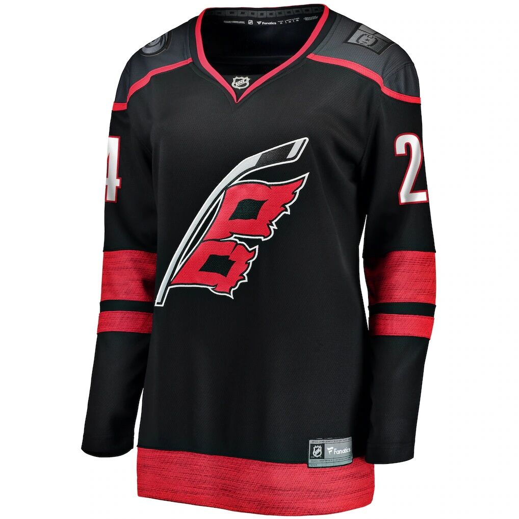 Seth Jarvis Carolina Hurricanes Fashion7 Women's Home Breakaway Player Jersey