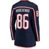 Kirill Marchenko Columbus Blue Jackets Fashion7 Women's Home Breakaway Player Jersey - Navy - Detail View