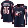 Kirill Marchenko Columbus Blue Jackets Fashion7 Women's Home Breakaway Player Jersey - Navy - Front View