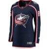 Kirill Marchenko Columbus Blue Jackets Fashion7 Women's Home Breakaway Player Jersey - Navy - Side View