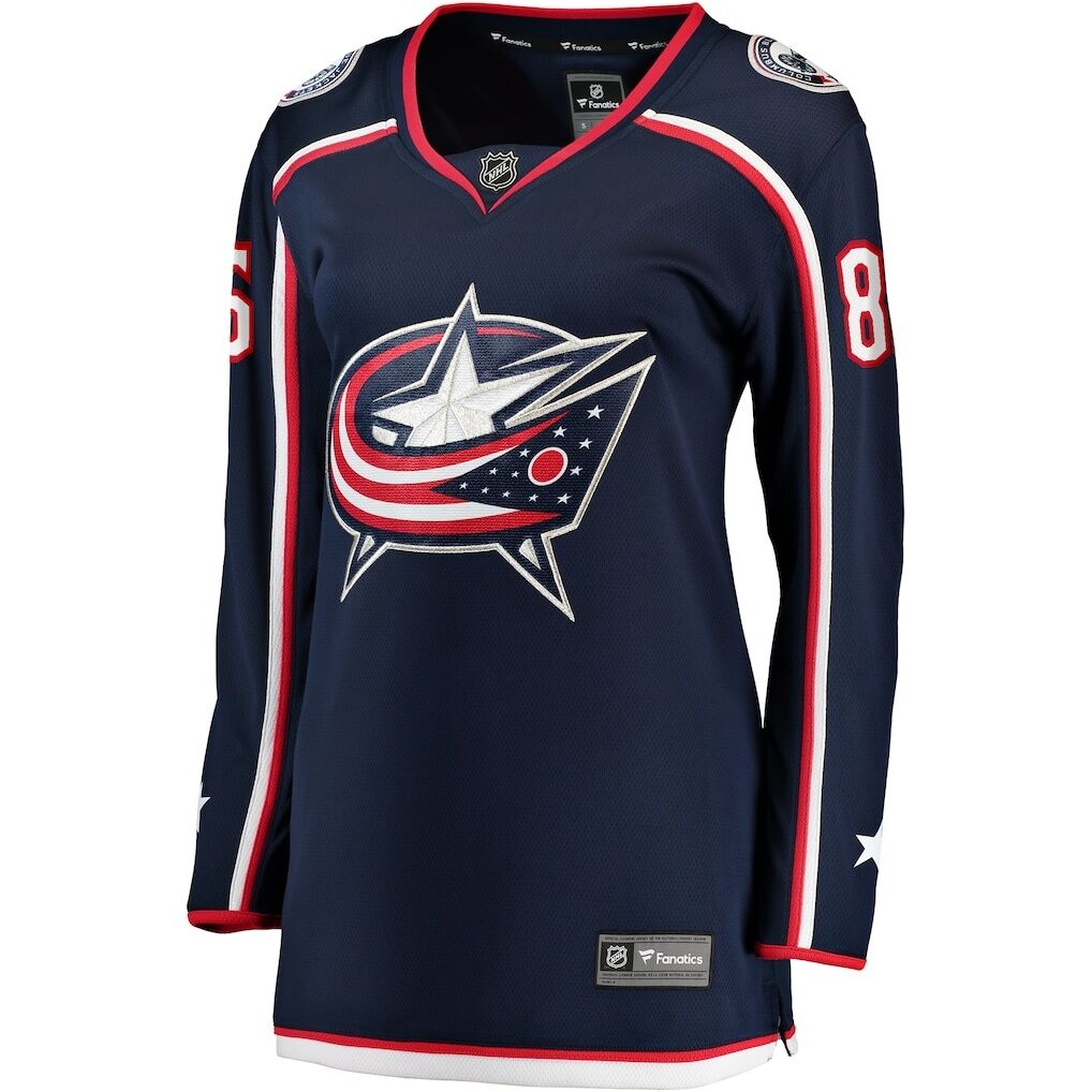 Kirill Marchenko Columbus Blue Jackets Fashion7 Women's Home Breakaway Player Jersey