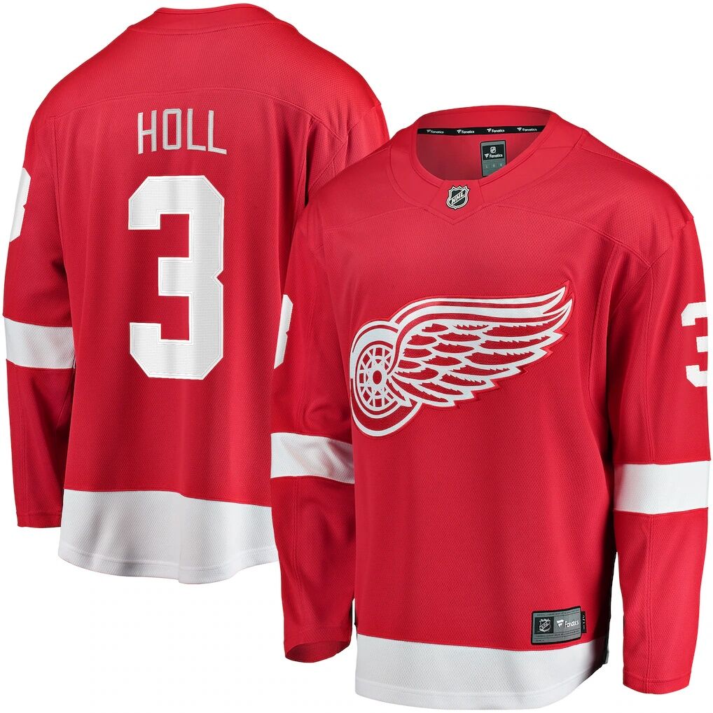 Justin Holl Detroit Red Wings Fashion7 Home Breakaway Jersey