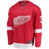 Justin Holl Detroit Red Wings Fashion7 Home Breakaway Jersey - Red - Side View