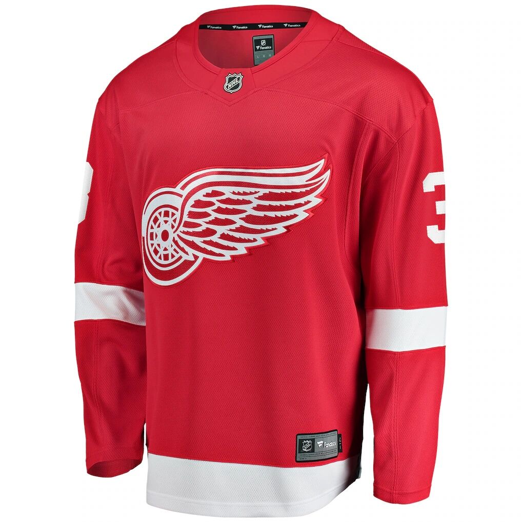 Justin Holl Detroit Red Wings Fashion7 Home Breakaway Jersey