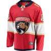 Evan Rodrigues Florida Panthers Fashion7 Home Breakaway Jersey - Red - Side View