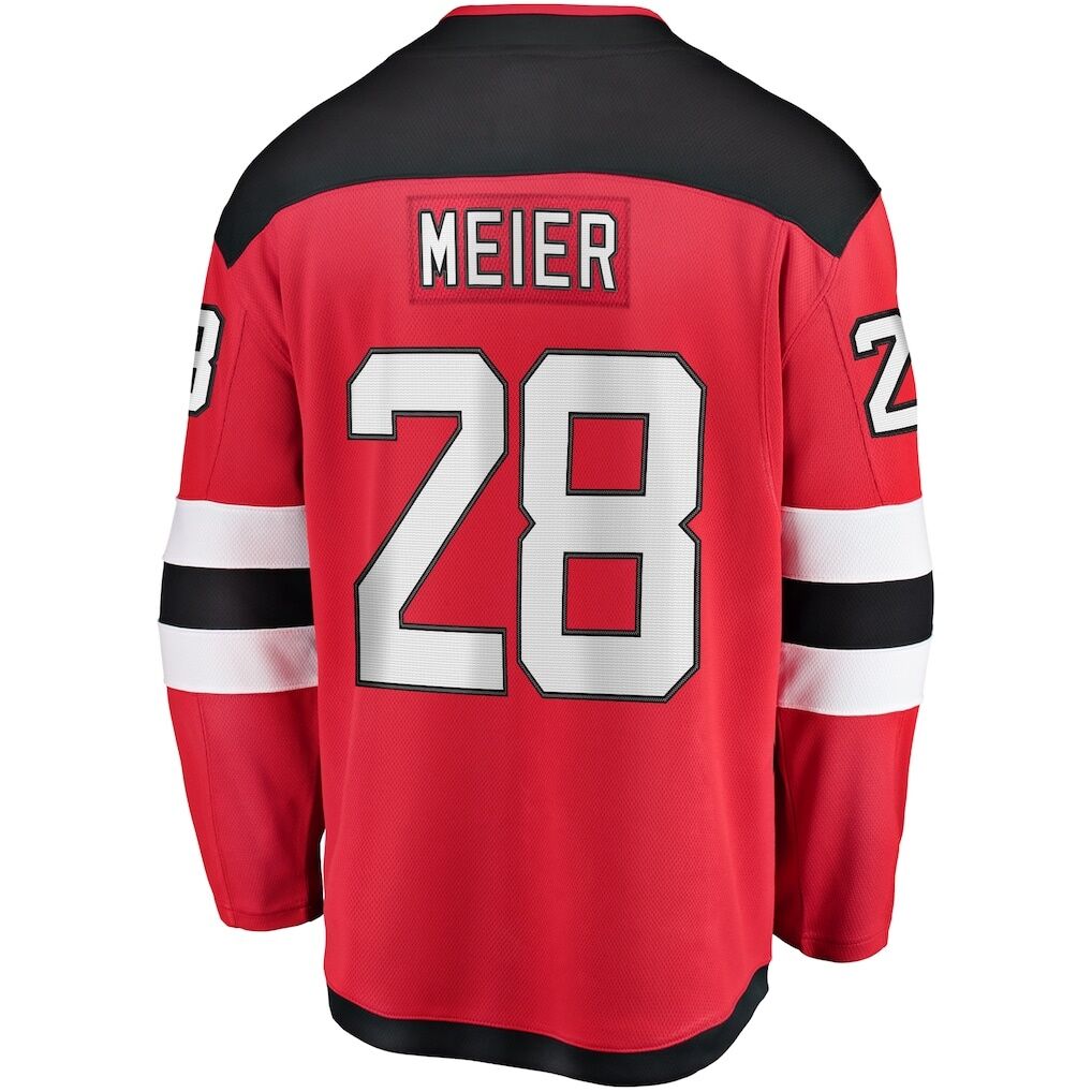 Timo Meier New Jersey Devils Fashion7 Home Breakaway Jersey