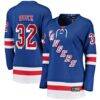 Jonathan Quick New York Rangers Fashion7 Women's Home Breakaway Player Jersey - Blue - Front View