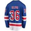 Anton Blidh New York Rangers Fashion7 Home Breakaway Jersey - Blue - Detail View
