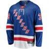 Anton Blidh New York Rangers Fashion7 Home Breakaway Jersey - Blue - Side View