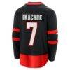 Brady Tkachuk Ottawa Senators Fashion7 Home Breakaway Jersey - Black - Detail View