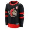 Brady Tkachuk Ottawa Senators Fashion7 Home Breakaway Jersey - Black - Side View