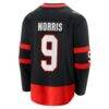 Josh Norris Ottawa Senators Fashion7 Home Breakaway Jersey - Black - Detail View
