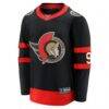 Josh Norris Ottawa Senators Fashion7 Home Breakaway Jersey - Black - Side View