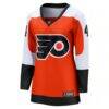 Nicolas Deslauriers Philadelphia Flyers Fashion7 Women's Home Breakaway Player Jersey - Orange - Side View