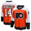 Sean Couturier Philadelphia Flyers Fashion7 Home Breakaway Jersey - Orange - Front View