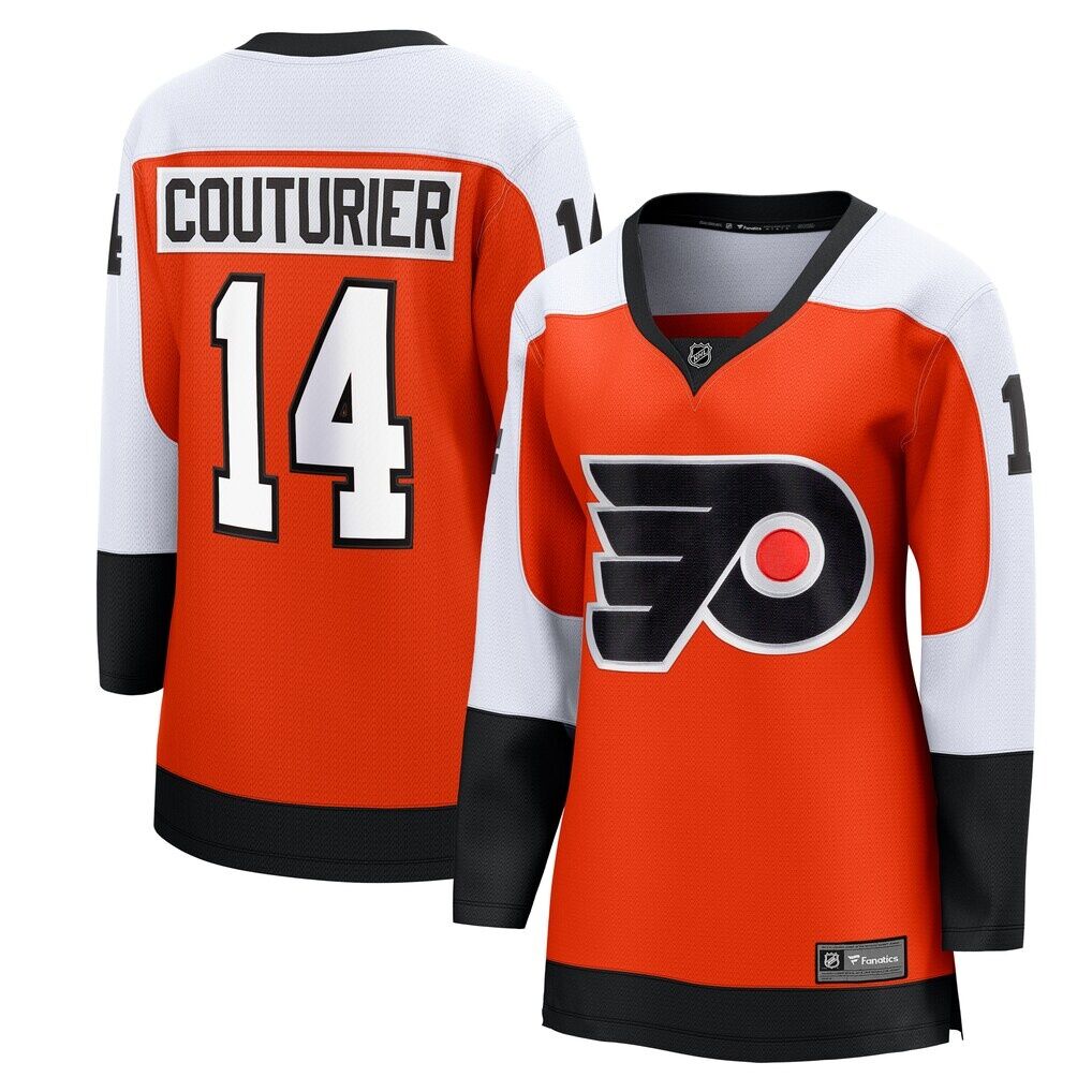 Sean Couturier Philadelphia Flyers Fashion7 Women's Home Breakaway Player Jersey