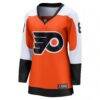 Cam York Philadelphia Flyers Fashion7 Women's Home Breakaway Player Jersey - Orange - Side View