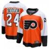 Nick Seeler Philadelphia Flyers Fashion7 Home Breakaway Jersey - Orange - Front View