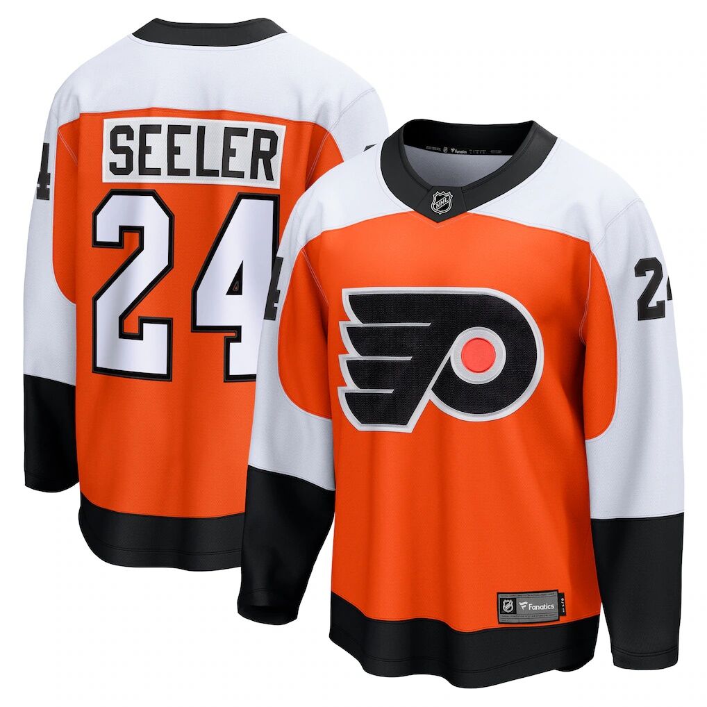 Nick Seeler Philadelphia Flyers Fashion7 Home Breakaway Jersey