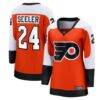 Nick Seeler Philadelphia Flyers Fashion7 Women's Home Breakaway Player Jersey - Orange - Front View