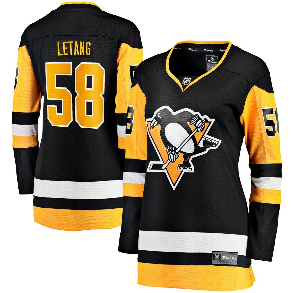 Kris Letang Pittsburgh Penguins Fashion7 Women's Home Breakaway Player Jersey